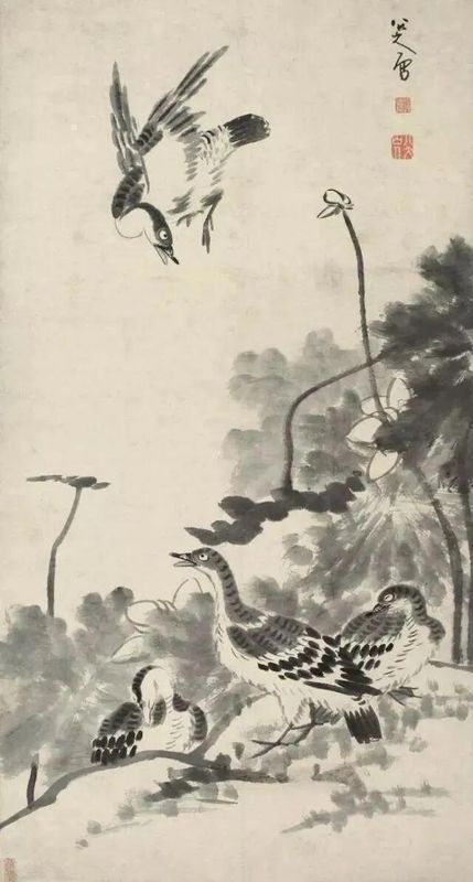  水墨的至味：从八大山人笔墨管窥传统艺术趣味的本质 书画藏品